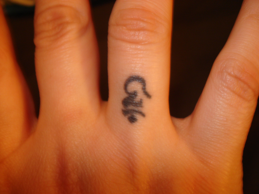 ring finger tattoo designs