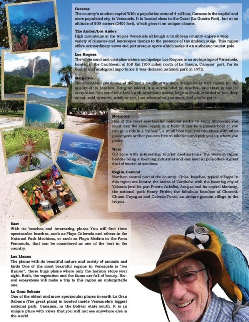 travel brochure venezuela