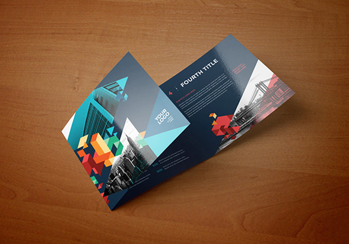 Goede 15 Tri Fold Brochure Designs For Inspiration - DesignCanyon SI-29