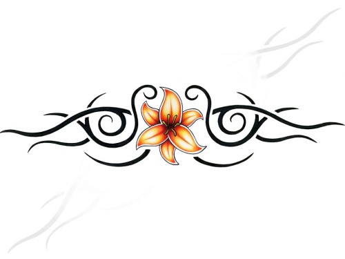 Tribal Passion Flower Band