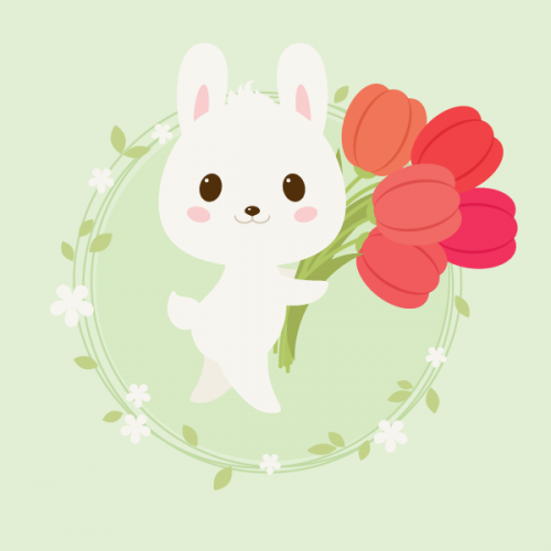 Create a Cute Spring Rabbit in Adobe Illustrator