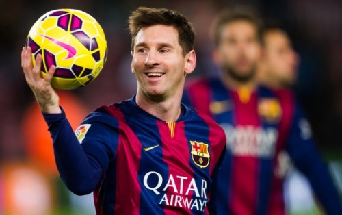 Lionel Messi With Ball