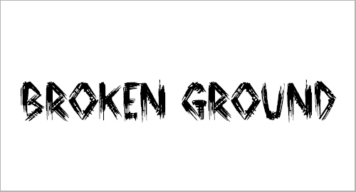 Broken Ground Font